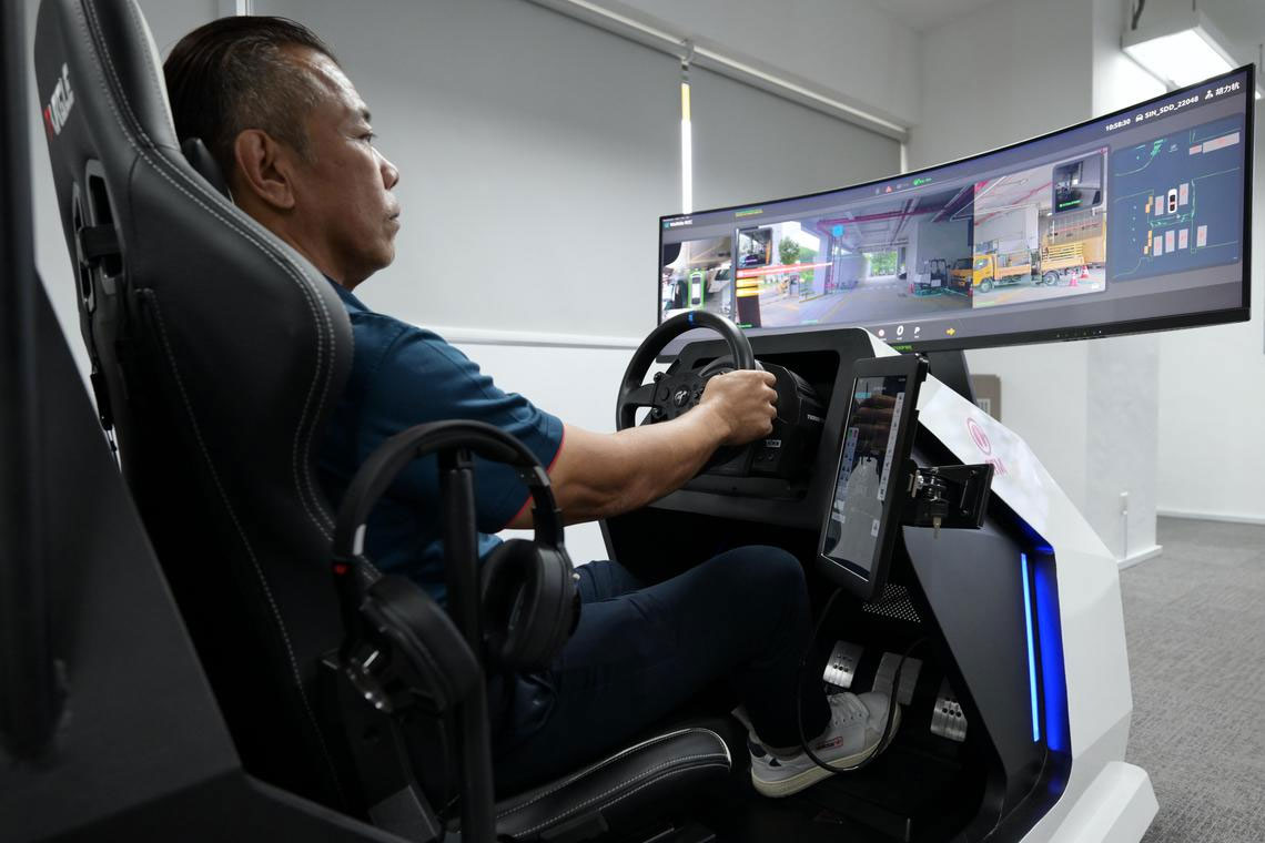Driverless road sweepers put to test again, targeted for Marina coastal area by end-2024