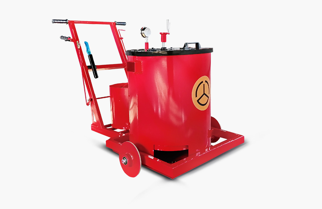 SZF32 Hand push crack sealing trailer