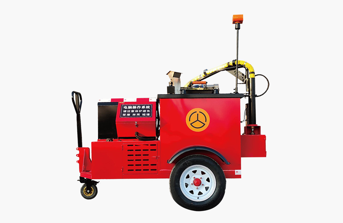 SZF31 Hand push crack sealing trailer