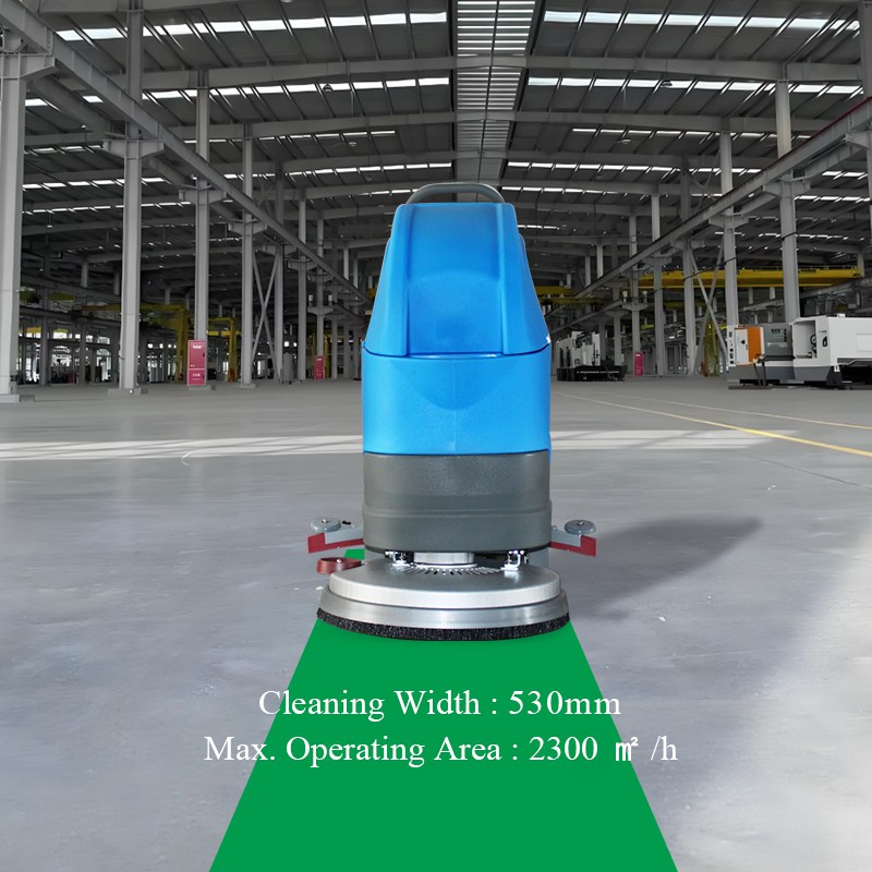 SWX12 Walk behind floor scrubber