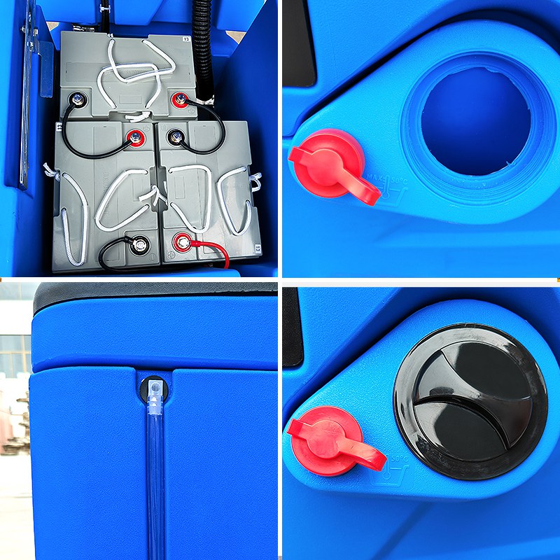 SWX21 Ride-on floor scrubber