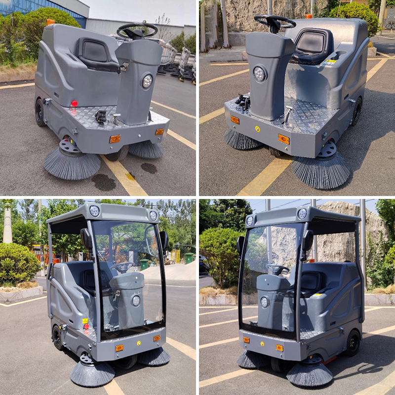 SQS12 Open-air ride-on floor sweeper