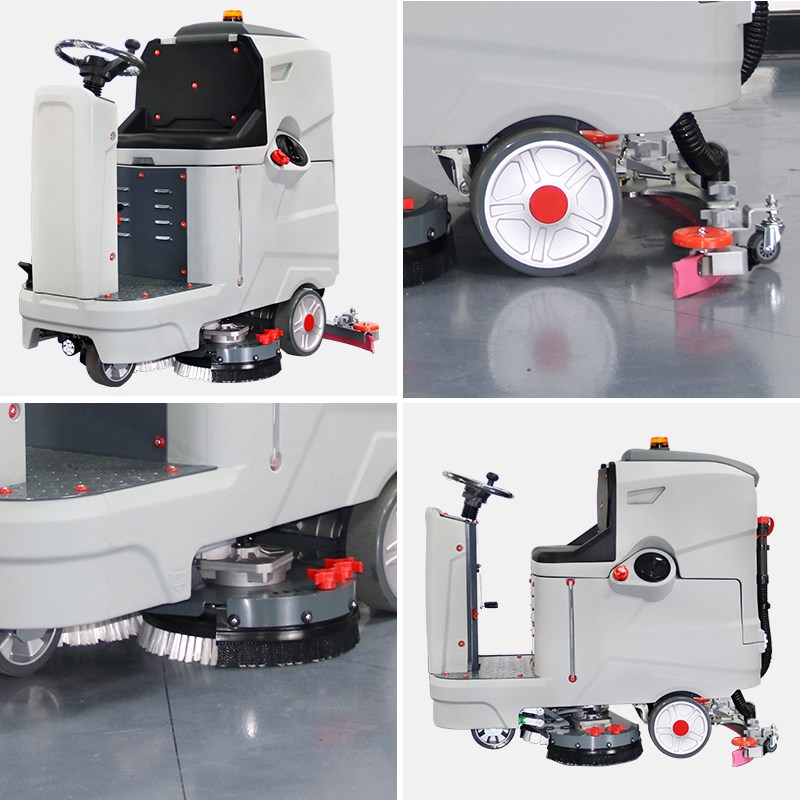 SWX22 Ride-on floor scrubber