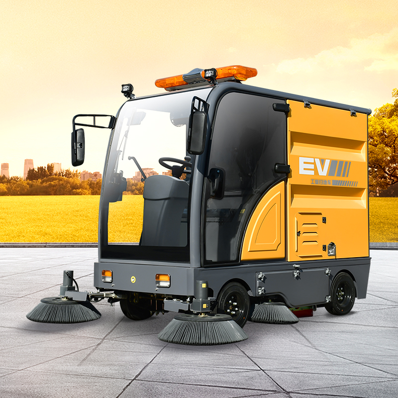 SQS34 Vacuum-only Ride-on floor Sweeper