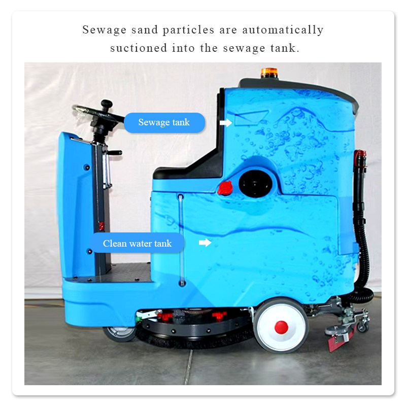 SWX22 Ride-on floor scrubber