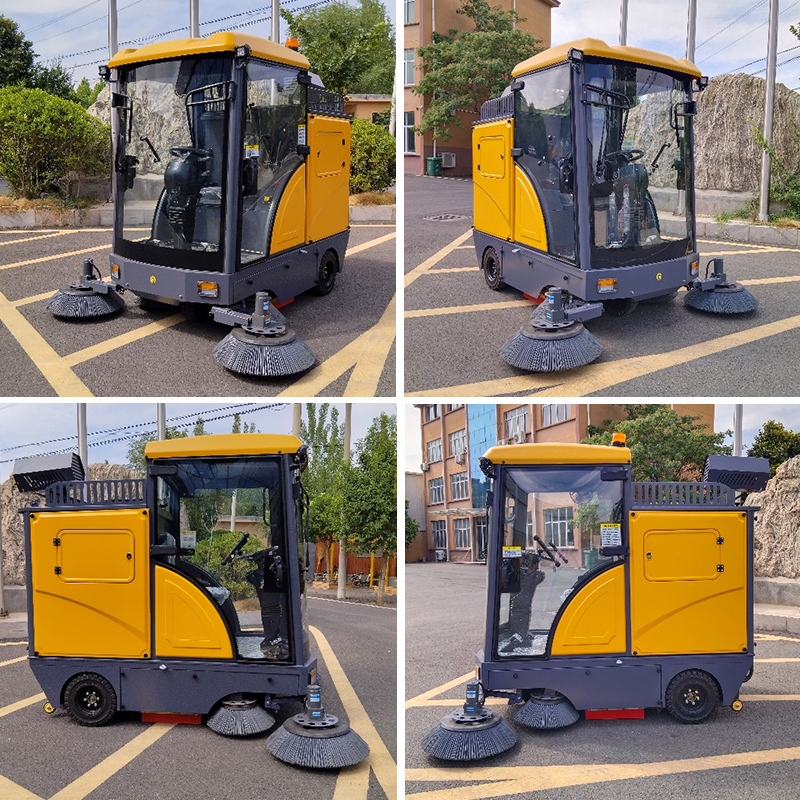 SQS33 Vacuum-only ride-on floor sweeper