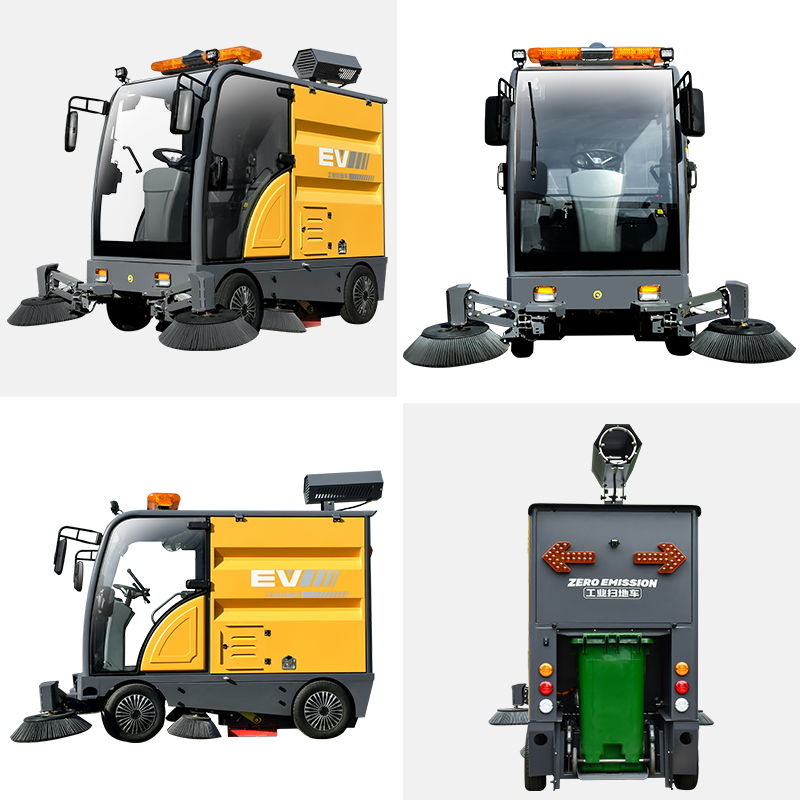 SQS35 Vacuum-only ride-on floor sweeper