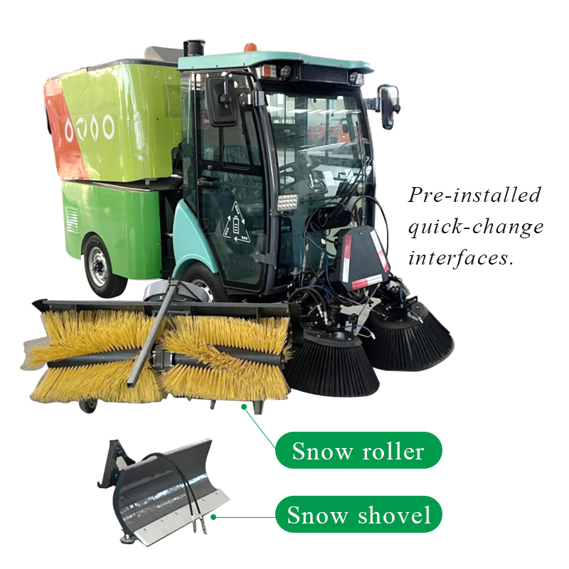 SQS31 Vacuum-only ride-on floor sweeper
